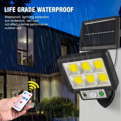 LED Solar Light Outdoor Garden Waterproof Wall Light Emergency Street Lights Solar Lamp For Pathway Yard Decoration