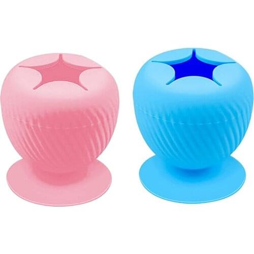 2Pcs Suctioned Vinyl Weeding Scrap Collector/Silicone Suction Can Vinyl Trash Weeded Storage Box for Vinyl Waste