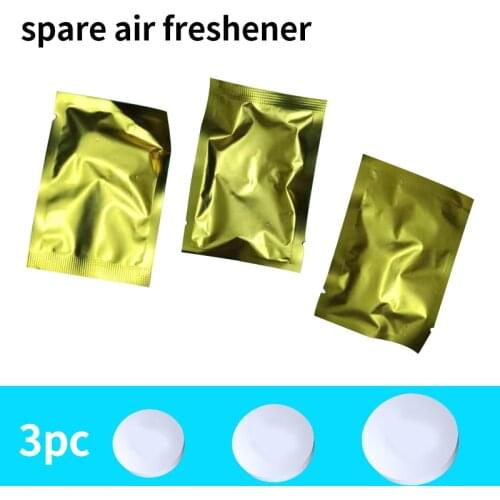 Spare air freshener perfume car air freshener outlet diamond car perfume fragrance car accessories 3pc