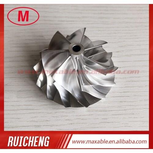 B03G 53.90/67.00mm 1862-123-2001 6+6 blades turbo milling/aluminum 2618/billet compressor wheel for TTRS 8S 1855-988-0031