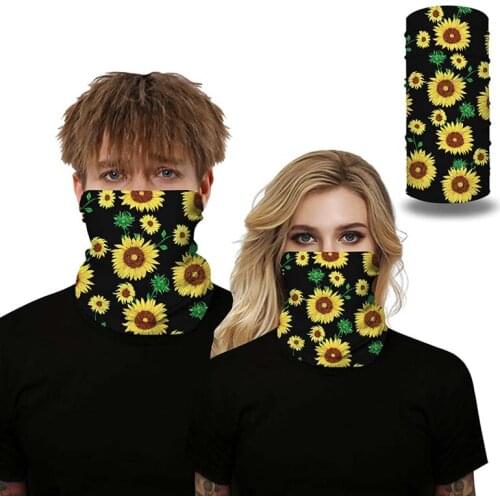 Cycling Outdoor Scarf Men Women Sun Protection Bandana Neck Riding Hiking Camping Scarf Multi Function Bandanas 20 styles