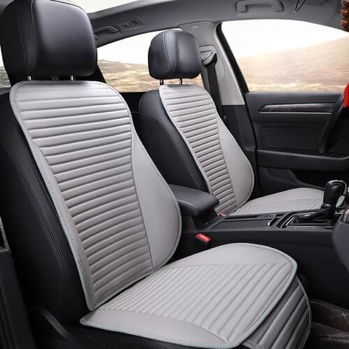 Easy clean not moves car seat cushions, accessories four seasons universal pu leather non slide seats cover water proof M3 X30