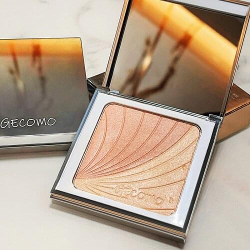 Highlighter Powder Glitter Palette Makeup Glow Face Contour Shimmer Illuminator Ginger Bright White Highlight Cosmetics Solid