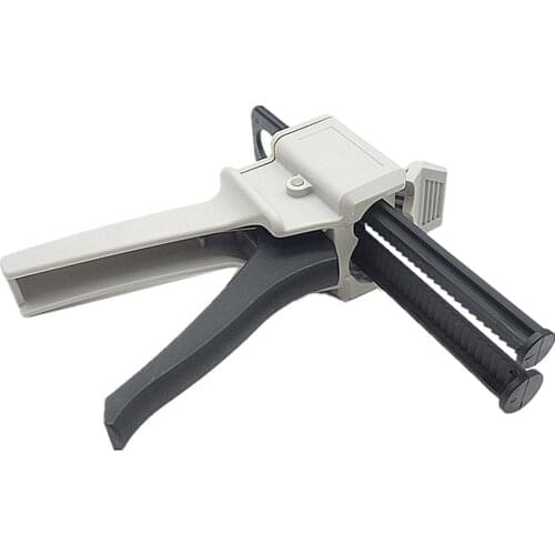 50ml Manual AB Glue Gun Two Component Uniform Mixing 1:1 Or 2:1 AB Epoxy Adhesive Gun Labeling Adhesive Glue Guns Household New