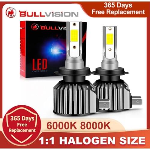 H4 LED H7 H11 H8 HB4 9006 9005 HB3 Car Headlight Bulbs 6000K 8000K High Low Beam Turbo luces led para auto fog lamps nebbia