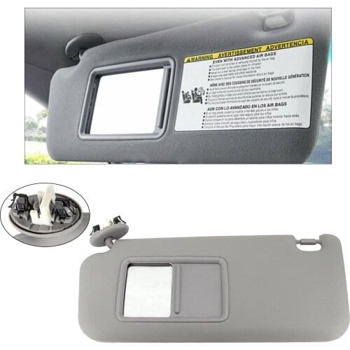 Windshield Left Side Sun Visor 74320 - 42501 - B2 for RAV4 2006 - 2009 Gray