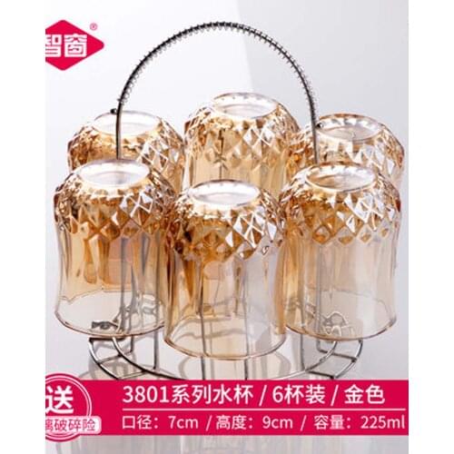 Drinking Cup Set Crystal Glass Cup Set