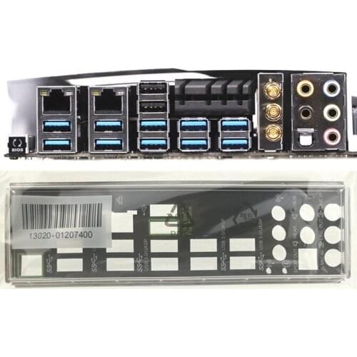 New I/O shield back plate of motherboard for X99-DELUXE just shield backplate Free shipping