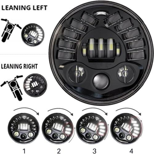 New for motor Motorcycle 7inch Round Adaptive LED Headlight High Low Beam 7" Brightest Motor Headlight For BMW R NineT R9T