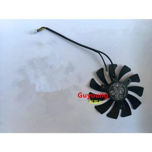 New 85mm DC 12V 4Pin VGA Cooler Fan Replacement For Zotac GTX1060 6Gb GTX 1060 3GB Mini HP RX480 HPRX480 Graphics Video Card DIY