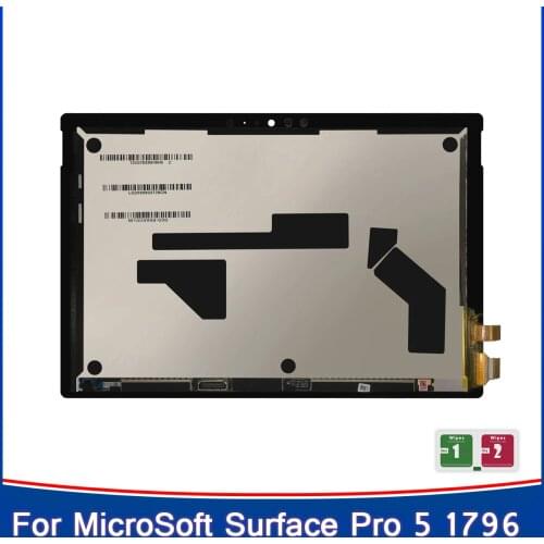 Original LCD For Microsoft Surface Pro 5 Pro5 1796 LCD Display Touch Screen Digitizer Assembly LP123WQ1(SP)(A2) for surface pro5
