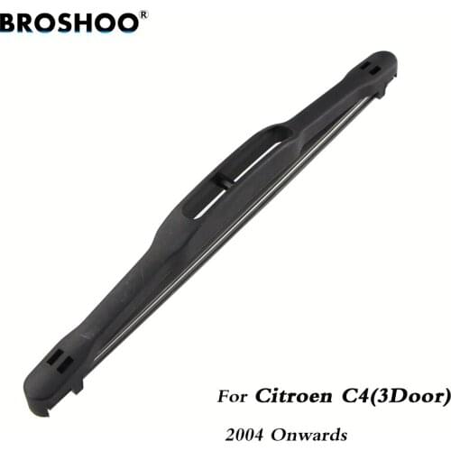 BROSHOO Car Rear Wiper Blades Back Windscreen Wiper Arm For Citroen C4 Hatchback (2004-) 180mm,Windshield Auto Styling