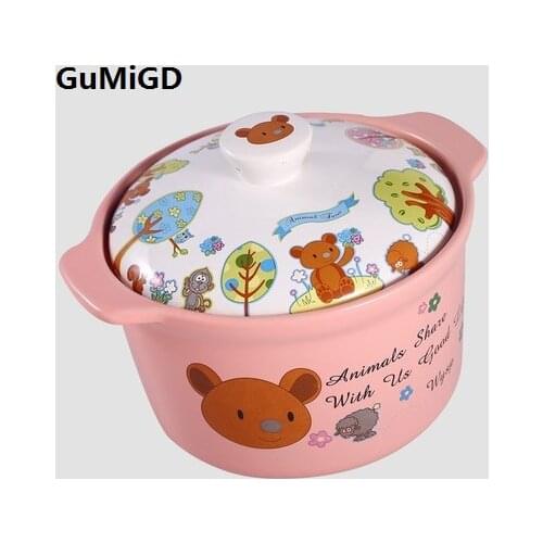 Casserole soup casserole stew Korean color ceramic pot fire resistant heat preserving soup