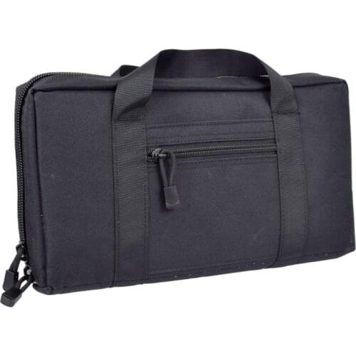 Tactical Pistol Range Bag Pistol Portable Storage Dual Gun Bag Tool Handgun Gun Holster for Glock Colt 1911 Cz-75 CZ Shadow2