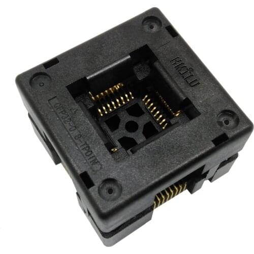 QFP32 TQFP32 LQFP32 Burn in Socket IC51-0324-1498 Pin Pitch 0.8mm IC Body Size 7x7mm Test Socket Adapter