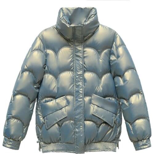 Womens Winter Jacket Girls High Quality Stand-callor Bread Coat Casual Warm Parkas Snow Wear Clothing Female Thicken Outerwear