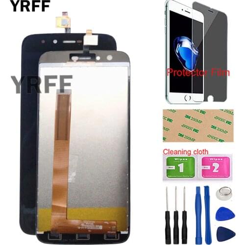 LCD Display For Homtom HT50 LCD Display Touch Screen Assembly 5.5'' Touch Screen For HT50 LCD Tools Protector Film