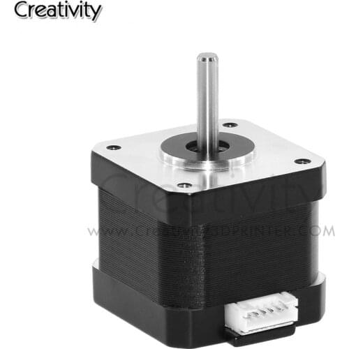 1pc 3D printer motor 4-lead Nema17 Stepper Motor 42 motor Nema 17 motor 42BYGH 1.7A (17HS4401S) motor for CNC XYZ