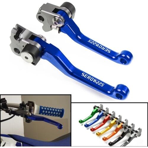 For Yamaha SEROW 225 250 1986-2015 Dirt Bike Pivot handle lever Motorcycle Brake Clutch Levers FOR HONDA SL230 sl230 1997-2004