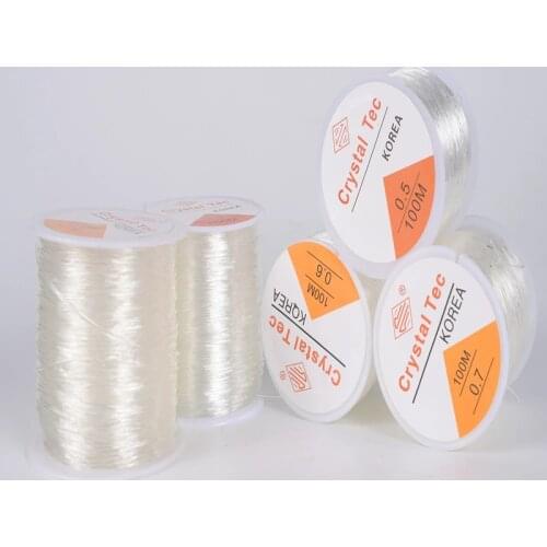 5/8/10/12M Elastic Crystal Jewelry Cord Beading String Strong Stretchy Thread Cords For DIY Necklace Bracelet Jewelry Making