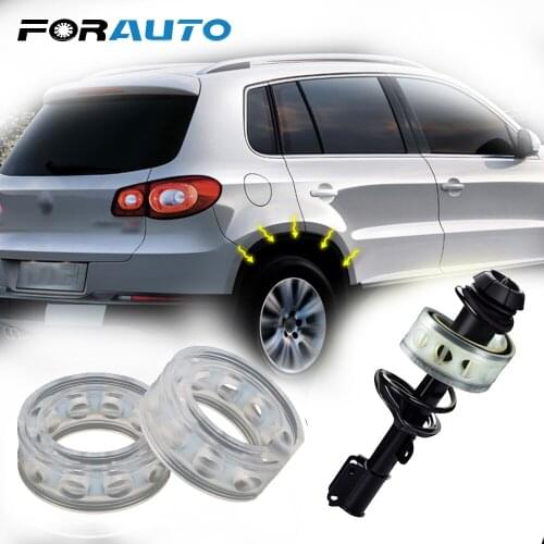 FORAUTO 2 Pieces Car Shock Absorber Springs Bumpers Cushion Auto Buffers Spring Bumper Power Auto-buffers Car-styling