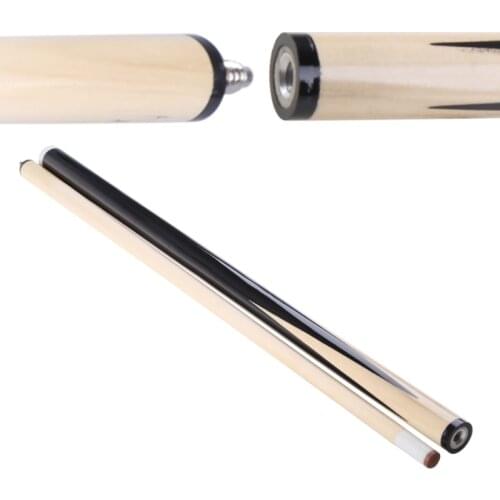 2 Pcs 60cm/23.62in Home Snooker Pool Cue Assemble 12mm/0.47in Tip Children Adult Billiards Exercising Entertaining Tools D5QD