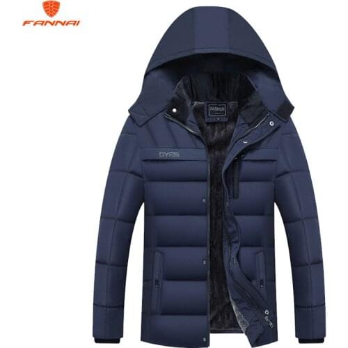 2018 new winter jacket chaqueta hombre Plus thjck warm Men coat jacket mens casual hooded coat jacket Mens cotton jacket 4XL
