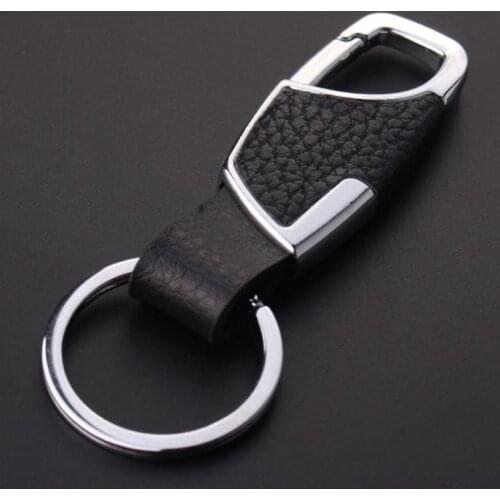 Square Pattern Leather Keychain Luxury Leder Lanyard Keychains Men Women Car Key Ring Fashion Key Accessory Keyrings Gifts