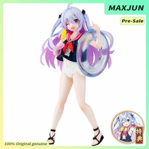 MAXJUN genuine Pre Sale Kagura Nana Anime Figure Virtual anchor Action Figures Sexy swimsuit 18cm pvc Models Toys Gift TAITO