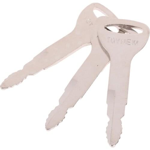 3Pcs Ontsteking Toetsen Nieuwe Stijl Vervangt Deel Apparatuur Heftruck