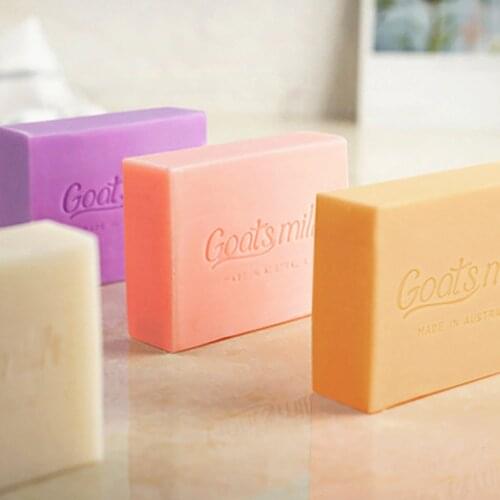 Natural Goat Milk Soap Rose Honey Lavender Essential Oils Soap for Face Skin Care Moisturizing Oil Control Body Bath Foam Soaps