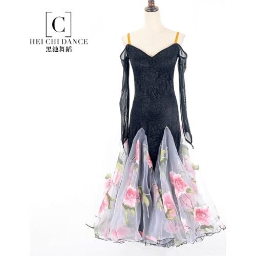 New ballroom waltz modern dance dress dance competition standard ballroom dancing clothes
