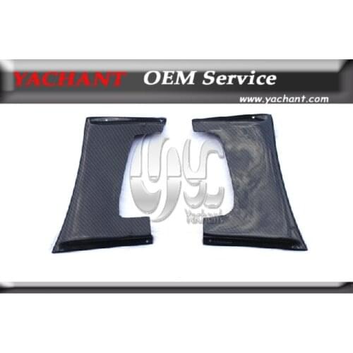 Carbon Fiber VS Style Front Fender Addon Fit For 2001-2007 Mitsubishi Lancer Evolution 7-9