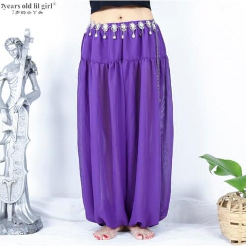 Belly Dance Harem Pants Chiffon Tribal Belly Dance Bloomers Pants FNN01