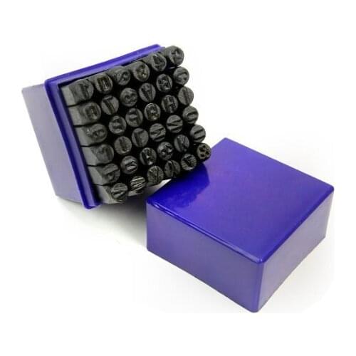 36pcs/set Leather Stamp Punch Alphabet Letter Number Stamp Tool Steel Metal Leather Craft For Home Handmade DIY Tools