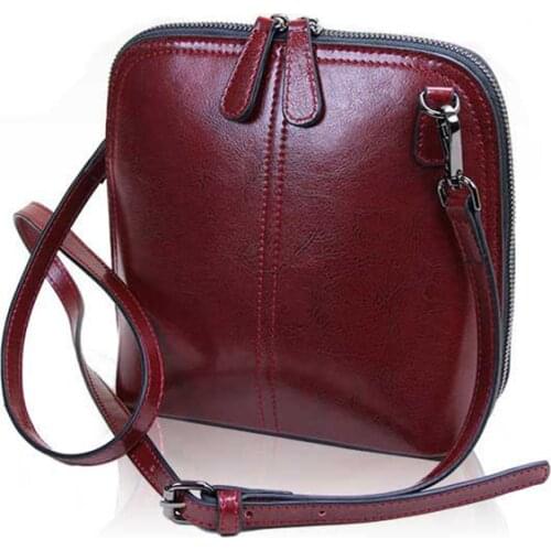 2020 Genuine Leather Womens Shoulder Bags Women Shell Crossbody Bag Flap Famous Brand Designer Ladies Shell Messenger Bags