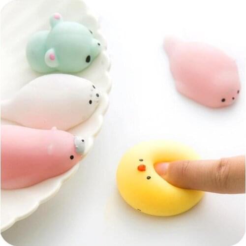 Squishy 10pcs Cat Slow Rising Squeeze Healing Fun Kids Kawaii Kids Adult Toy Stress Reliever Decor