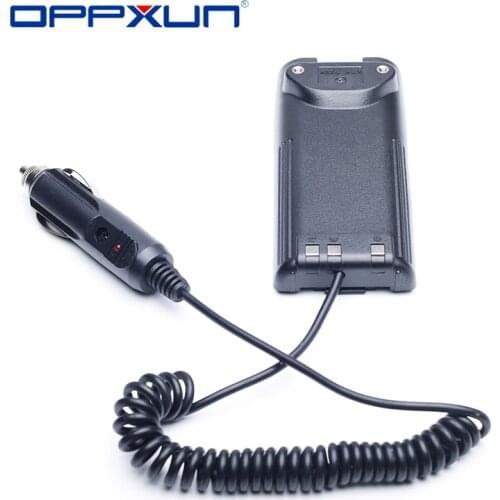 Input DC12V Car Charger Eliminator battery for Icom IC-V8 IC-V82 IC-F30GT IC-F40GT IC-F31GS IC-F3GS IC-F11 Etc Walkie Talkie