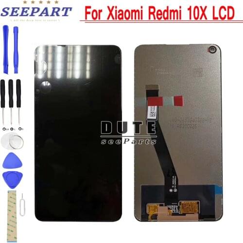 Lcd For Xiaomi Redmi 10X LCD Screen Display +Touch Screen Panel Digitizer For Xiaomi redmi 10x