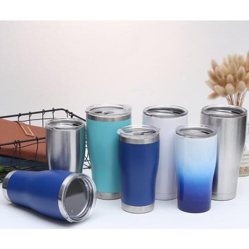 1pcs Stainless Steel Car Mug Vacuum Coffee Cup Hot Sale Vacuum Flask Cold Preservation Beer Mug Vacuum Stainless Steel Car Mug