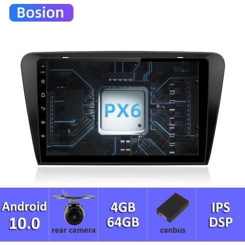 10.1" Android 10 Car DVD Multimedia Player GPS For Volkswagen SKODA OCTAVIA 2014 audio car radio stereo navigator wifi IPS DSP