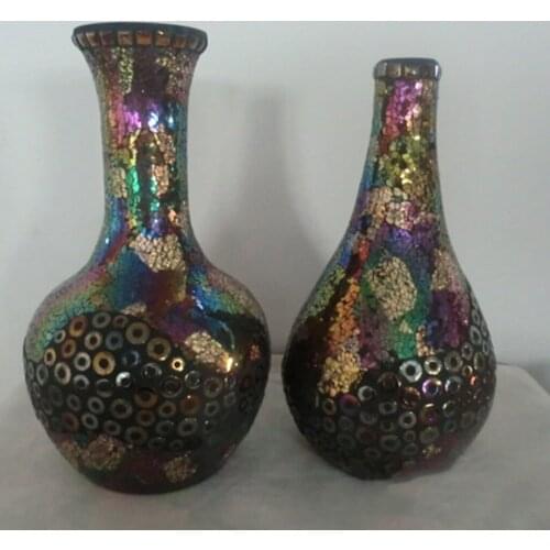 100g Round Clear Glass Mosaic Tiles For Mosaic Making Handmade