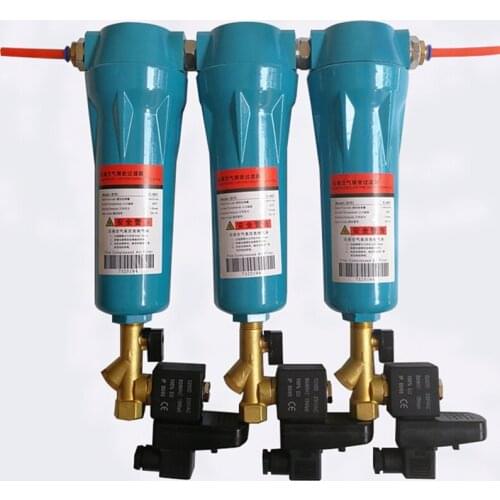 Automatic Dry Oil Water Separator 015 Q P S C Air Compressor Accessories Compressed Air Precision Filter Dryer