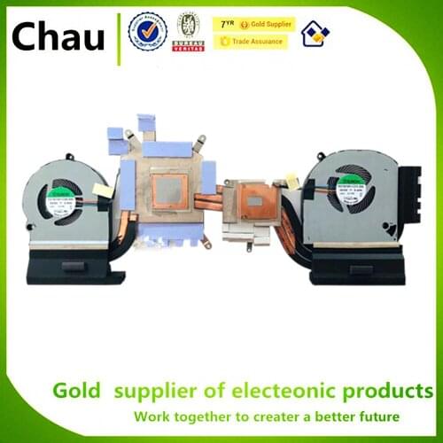 Chau New For Dell Alienware 15 R3 R4 85W Cooler Cooling Heatsink Thermal module K1W4D 0K1W4D