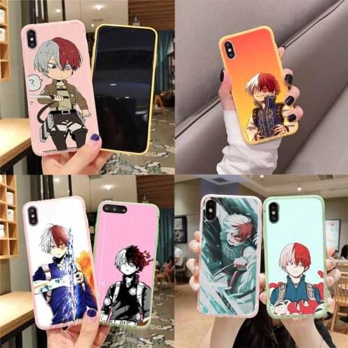 Shoto Todoroki Trolley Suitcase Texture Phone Case For IPhone 11 Pro Max X XS MAX 8 7 6S Plus