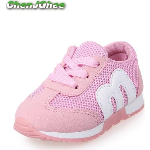 2021 Kids Fashion Shoes For Boys Girls Toddler Boy Girl Soft Sports Shoes Children Running Sneakers Air Mesh Breathable 21-30