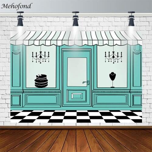 Aquarium Jewelry Store Backdrop Birthday Party Gift Baby Shower Bluey Photography Background Photo Studio Photophone Decor Props