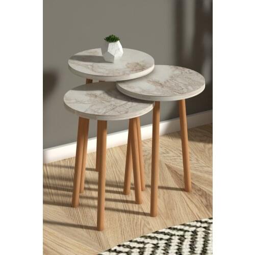 Roman Zigon Coffee Table Marble pattern mdf coffee table