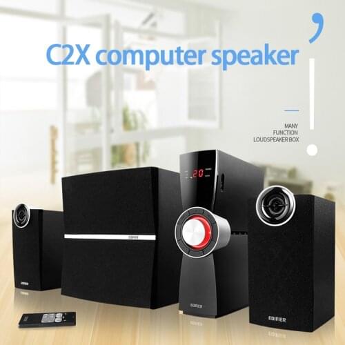 KYYSLB C2X 4ohm Desktop 2.1 Computer Speaker Independent Power Amplifier Audio Overweight Subwoofer Bluetooth Home Speaker