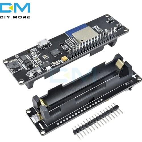 Mini ESP8266 Wifi Development Board 18650 Lithium Battery Charging Module for WeMos D1 ESP-Wroom-02 Mother Board Nodemcu PWM I2C